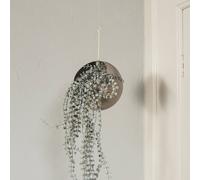 AYTM Vaso da fiori Globe, sospeso, Ø 21 cm, grigio, alluminio AYTM