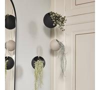 AYTM Vaso da fiori Globe, sospeso, Ø 21 cm, nero, alluminio AYTM