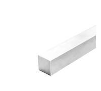 AYTOSH 1 Pz 304 in Acciaio Inox Barra Quadrata Asta Lunghezza 100mm, 3MM 4MM 5MM 6MM 7MM 8MM 10MM 12MM 14MM 16MM 18MM Barre Quadrate (Size : 25mmx25mmx150mm)