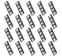 AYTREW Modulo LED per scheda di sviluppo, 10/20 pezzi, con 4 luci WS2812, layout lineare PCB per elettronica e pannelli di visualizzazione