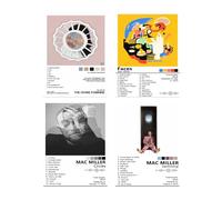AYUBQ Poster Mac Miller, copertina di album per parete camera da letto, 20 x 25 cm, senza cornice