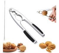 Ayucanpeng Schiaccianoci Antiscivolo,Schiaccianoci Multifunzione,Schiaccianoci,Schiaccianoci con Ago di Granchio,per Tutti i Tipi di Noci,mandorle Pecan Frutti di Mare