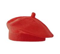 Ayuduots Cappello Basco Color Caramella per Bambini da 1 a 4 Anni, Berretto Francese Lavorato a Maglia Autunno Inverno per Bambini