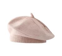 Ayuduots Cappello Basco per Bambini Color Caramella, Cappello Lavorato a Maglia Autunno Inverno, Berretto con Cappuccio Accessori per Bambini per Bambine da 1 a 4 Anni
