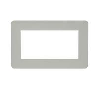 Ayuduots Placche autoadesive per interruttore della luce, forma quadrata, in acrilico, per la decorazione della casa, beige, 17,3 x 9 cm