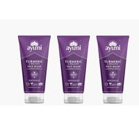 Ayumi Turmeric & Bergamot Face Wash. Vegan, Cruelty-Free, Dermatologically-Tested, 3 x 150ml