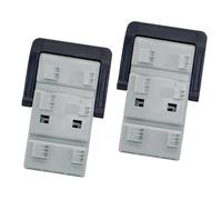 AYUNGOV Confezione da 2 DD82-01121B Regolatori cestello lavastoviglie compatibili con lavastoviglie Sam-Sung AP5736133 DD97-00119B 2983167 PS8690520