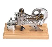 AYUNJIE Air Stirling Engine Apprendimento fisico/meccanico per amici Insegnanti Oggetti di scena dimostrativi per bambini Progetto scientifico, regalo per adulti e bambini
