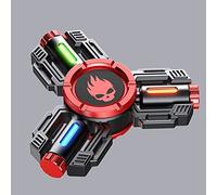 AYUNJIE Autismo Sensoriale Fidget Spinner Regali per Adulti e Bambini, Stress Ansia ADHD Sollievo Fidget Giocattolo, Metallo Dito Mano Spinner Giocattoli Sensoriali con Luce Luminosa (B,Rosso)