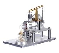 AYUNJIE Equilibrio Metallo Stirling Motore Generatore Modello Elettricità Generatore Motore, Esperimento Fisico Regalo per Adulti e Bambini