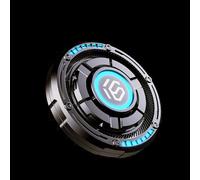 AYUNJIE Finger Spinner Giocattoli Sensoriali con Luce Luminosa, Fidget Hand Spinner Giocattolo, Autismo Sensoriale Spinner Regali per Adulti e Bambini (B,Grigio)