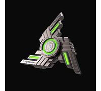AYUNJIE Luminoso Dito Spinner Giocattoli, Dito Giroscopio Giocattolo Anti-ansia Fidget Mano Spinner, Alleviare lo Stress Noia ADHD Autismo, Fidget Sensoriale Giocattolo (B,Verde)