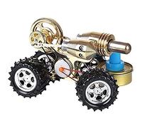AYUNJIE Metallo Auto Stirling Motore Generatore Modello Generatore di Potenza Aria Calda Stirling Motore, Esperimento Fisico Regalo per gli Appassionati di Tecnologia