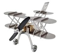 AYUNJIE Metallo Stirling Motore Generatore Modello, Ala Rigida Motore Generatore di Potenza, Esperimento Fisico Regalo per gli Appassionati di Tecnologia e Bambini