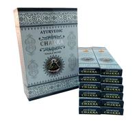Ayurvedic Masala Incense Stick Laminato a Mano Chakra Fragrance Agrabatti Box...