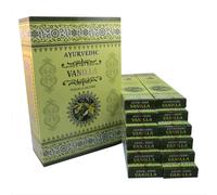Ayurvedic Masala Incense Stick Laminato a Mano Vaniglia Fragranza Agrabatti...