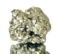 AYUSH GEMS Pietra di pirite da 25,25 ratti, 24,00 carati, pietra grezza originale, pietra naturale di ferro, pirite, pietra d'oro utilizzata per aumentare la forza di volontà e attirare denaro (pirite