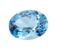 AYUSH GEMS - Pietra di zircone blu naturale da 11,25 carati, certificata da laboratorio, pietra preziosa zircone blu energizzata, qualità AAA+, pietra preziosa sciolta, zirconia cubica, pietra,