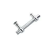 AYVADA Maniglia per porta della doccia con distanza del foro regolabile e set di ricambio per porte in vetro, pomelli per porte del bagno per schermi di box doccia, hotel (dimensioni : 145mm)
