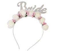 AYVRUOP Bride to Be, accessorio per costume da sposa,coroncina sposa per capelli,Elegante e bello, perfetto per l'abbigliamento da sposa e da cerimonia