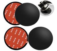 AYWFEY 4 Pack Dischi Adesivi Cruscotto da 95 mm, Ventosa Universale Adatta a Tutti i Navigatori Satellitari, per Supporto a Ventosa Telefonico GPS Magellan per Navigatore Satellitare e Dash Cam