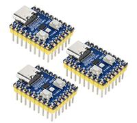 AYWHP 3 schede di sviluppo R-Pi RP2040-Zero con USB-C, Dual-Core ARM Cortex-M0+, 2 MB Flash, compatibile con Raspberry Pi Pico, supporta C/C++ e MicroPython (già saldato)