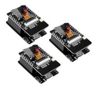 AYWHP 3PCS ESP32-CAM WiFi Micro Bluetooth Placa de Desarrollo con OV3660 módulo de cámara de 2MP modo y TF Tarjeta,ESP32 CAM MB Micro USB módulo compatible con Arduino