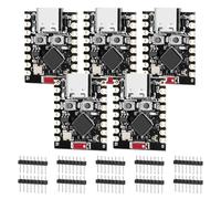 AYWHP ESP32-C3 - Scheda di sviluppo WiFi e Bluetooth 5.0 ESP32 con processore single-core RISC-V a 32 bit 160 MHz 400 KB SRAM e 4 MB Flash compatibile con Arduino IDE(5 pezzi)