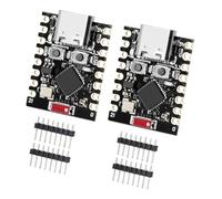 AYWHP ESP32-C3 - Scheda di sviluppo WiFi e Bluetooth 5.0 ESP32 con processore singolo core RISC-V a 32 bit 160 MHz 400 KB SRAM e 4 MB Flash compatibile con Arduino IDE(2 pezzi)