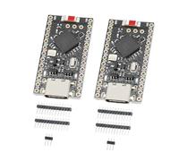 AYWHP Pro Micro NRF52840 - Scheda di sviluppo, Bluetooth 5.0 e USB C con ARM Cortex-M4F (64 MHz), 1MB Flash & 256KB RAM, Pro Micro scheda di sviluppo compatibile con Arduino (2 pezzi)