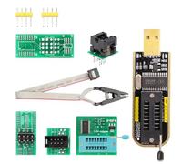 AYWHP S018 SOP8 Test Clip,USB BIOS programmatore V1.8, programmatore CH341A + clip SOIC8 + adattatore da 1,8 V + adattatore SOIC8 per EEPROM 25CXX / 24CXX per programmi Eeprom