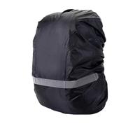 AYWTIUN Copertura dello Zaino 2 Pezzi 8-70L Zaino Riflettente Copertura Antipioggia for Esterno Ciclismo Escursionismo Arrampicata Borsa(Black-S (18-30L))