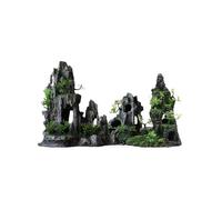 AYWTIUN Decorazioni per Acquario Decorazione paesaggistica for acquari, giardino roccioso, simulazione di paesaggio con erba e pietre, pacchetto paesaggistico acqua, scatola for acquario