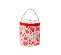 AYWTIUN Porta Filati Pieghevole Round Yarn Handheld Storage Bag Portable Knitting with Thread Hole DIY Sewing Tools Organize Crochet Hook per Trasportare Progetti, Ferri da Maglia(C11)