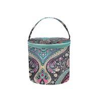 AYWTIUN Porta Filati Pieghevole Yarn Storage Bags Knitting Wool Organizer Waterproof Crochet Hooks Bag for Sewing Accessories Tools per Trasportare Progetti, Ferri da Maglia(Color 10)