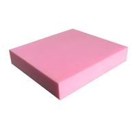 AYWTIUN Supporto per Cuscini in Schiuma per divani Cuscino for Panca ad Alta densità, Schiuma Rosa, Spugna di, Imbottitura Ricambio for Materasso, Cuscino for Sedile del Divano(45x45x5cm)
