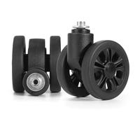 AYXAMO Ruote Trolley Ricambio, Ruote Per Trolley Kit di riparazione for ruote girevoli a 360° trolley, ricambio valigie e, impieghi gravosi