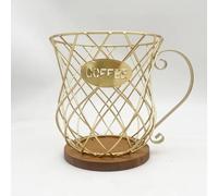 AYYCILIDR Vendita diretta della fabbrica di capsule di caffè in legno di ferro, cesti di stoccaggio, cucina, soggiorno, impostazione della tavola, film e televisione, oggetti di scena di nozze