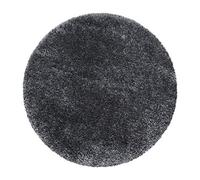 Ayyildiz Tappeto rotondo lucido 80 x 80 cm, 4200 cm, grigio