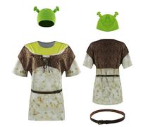 AYYOHON Costume da Oger, camicia animata, per cosplay, per adulti, con orecchie, taglia 3XL