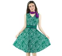 AYYOHON Ispirato Skater Dress Costume Adulto Donna Halloween Costume Emozioni Cartoon Cosplay Joy L