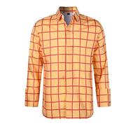 AYYOHON Woody Camicia Cowgirl Jessie Costume da uomo Plaid Button Down Manica Lunga Lavoro Casual Camicia XS