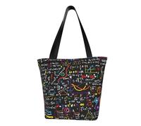 AYYQWE Borsa a tracolla estiva con stampa matematica, borsa a tracolla da spiaggia, borsa da viaggio, shopping, palestra, escursionismo, feste, eventi