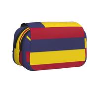 AYYQWE Borsa per penne leggera con stampa bandiera del Regno delle Hawaii, elegante cancelleria, viaggi, ufficio, grande capacità, articoli da toeletta