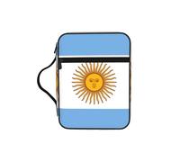 AYYQWE Borsa portaoggetti impermeabile con stampa bandiera argentina, per uomini e donne, per casa, chiesa, viaggi, servizio di culto