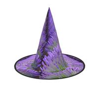 AYYQWE Cappello da strega di Halloween, con stampa romantica, unisex, per feste, carnevale, Natale e cosplay