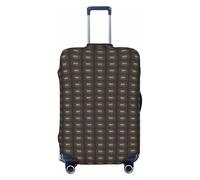 AYYQWE Custodia elastica per valigie con stampa matematica scolastica, accessorio protettivo per viaggi e vacanze in famiglia, Nero , S, Bagaglio a mano