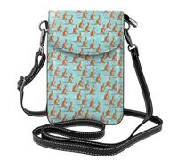 AYYQWE Divertente borsa a tracolla da donna, con stampa di canguro e zoo, leggera, alla moda, da viaggio, per tutti i giorni