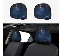 AYYQWE Galaxy Space, copri poggiatesta per auto, morbido, universale, protezione interna