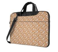 AYYQWE Halloween Zucca Modelli Stampa Elegante Borsa Del Computer Portatile Per Le Donne Uomini Portatile Monospalla Viaggio Ufficio, Nero , 14 inch